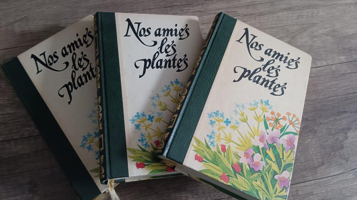 Lot de 3 livres Nos amies les plantes