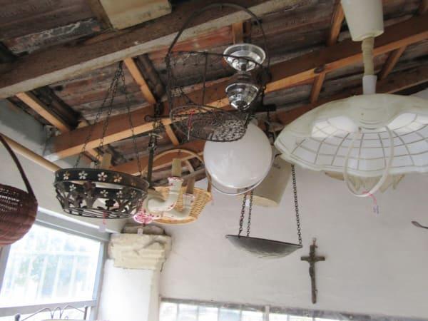Luminaires anciens — lampes, lustres et appliques vintage