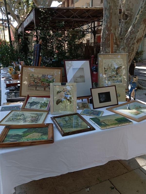 Tableaux et peintures anciennes de brocante